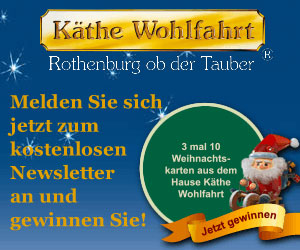 Käthe Wohlfahrt Gewinnspiel