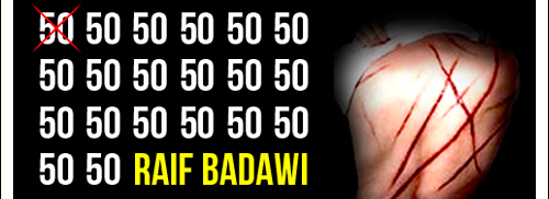 Raif Badawi. Ni un Latigazo mas.
