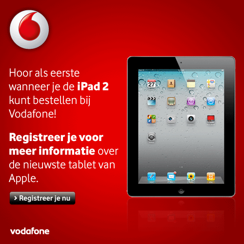 Blijf op de hoogte van de iPad2