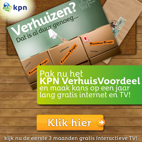 Een jaar lang gratis internet en TV