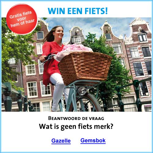 Maak kans op een mooie fiets