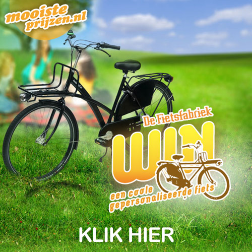 Win een coole gepersonaliseerde fiets