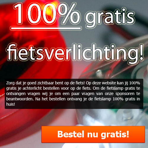 Gratis fietsverlichting