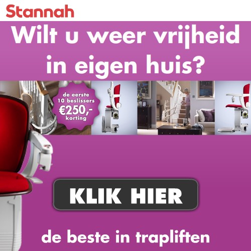 Gratis Stannah trapliften brouchure