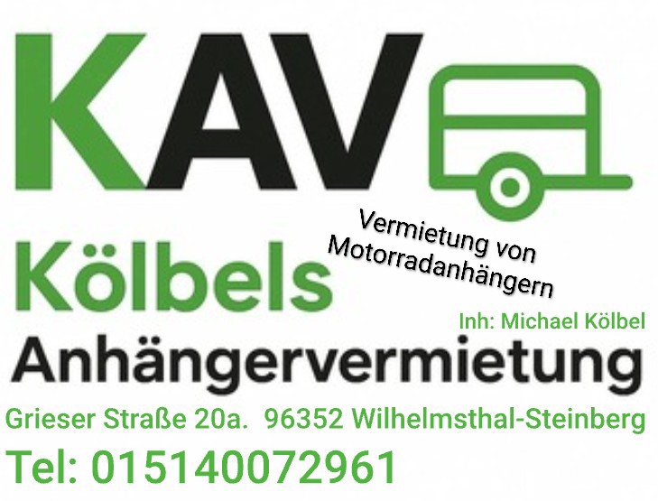 Kundenlogo von Kölbels Anhängervermietung